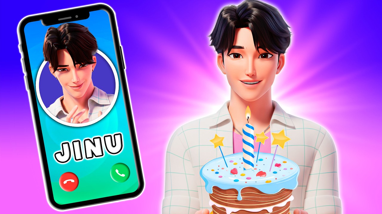LLAMADA de JINU de K POP | FELIZ CUMPLEAÑOS 🥰
