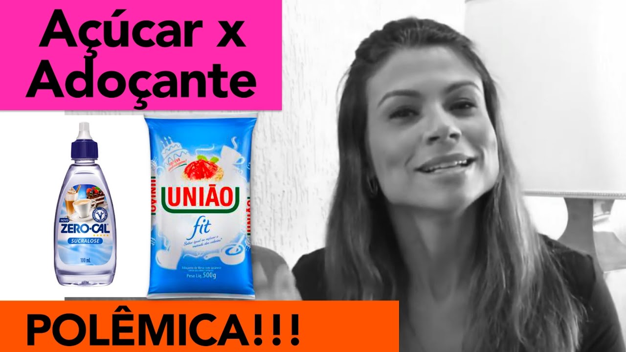 Polêmica: Açúcar x Adoçante - Qual é melhor? Nutricionista Karina Peloi