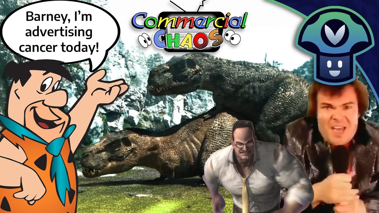 Vinny - Commercial Chaos: Flintstones Grandad Dinosaur
