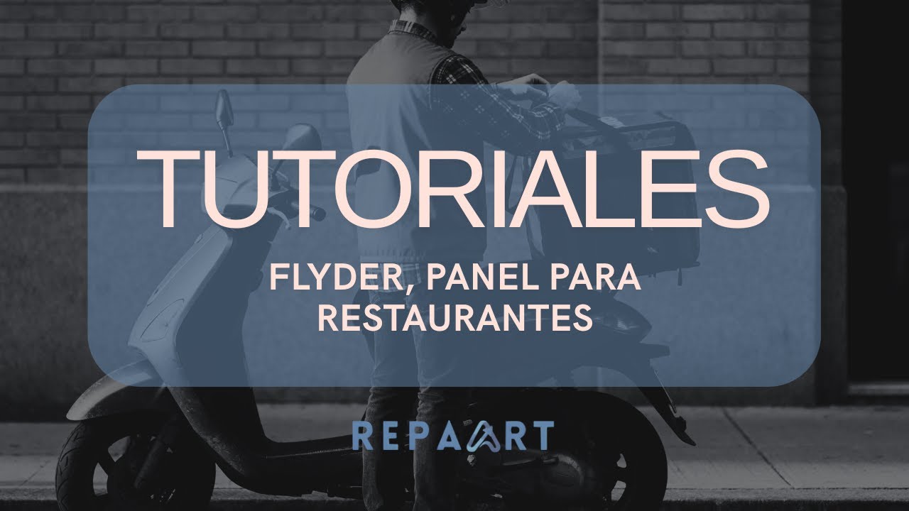 REPAART -  FLYDER PANEL PARA RESTAURANTES