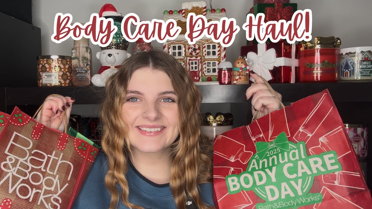 🎄Bath and Body Works Body Care Day 2025 Haul! 🎄
