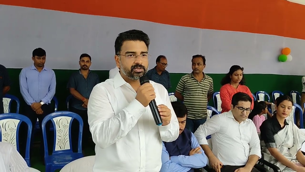 Bijin Krishna IAS | Happy Independence Day to all of You 🇮🇳 | #balurghat #viralvideo #india
