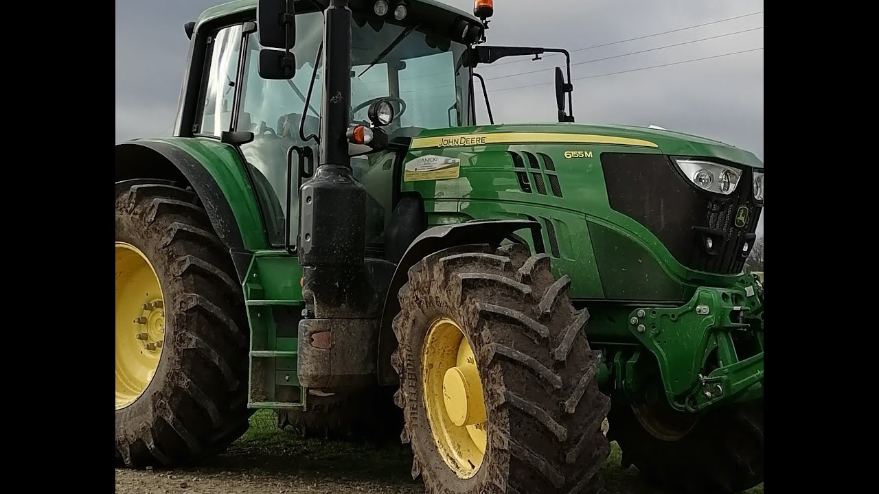 John Deere 6155M- prezentacja, opinie, awarie