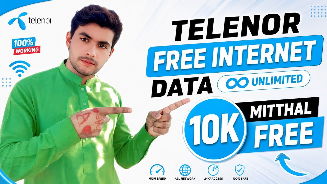How to Get Free Internet on Telenor (100% Working Trick!) 😀 2026