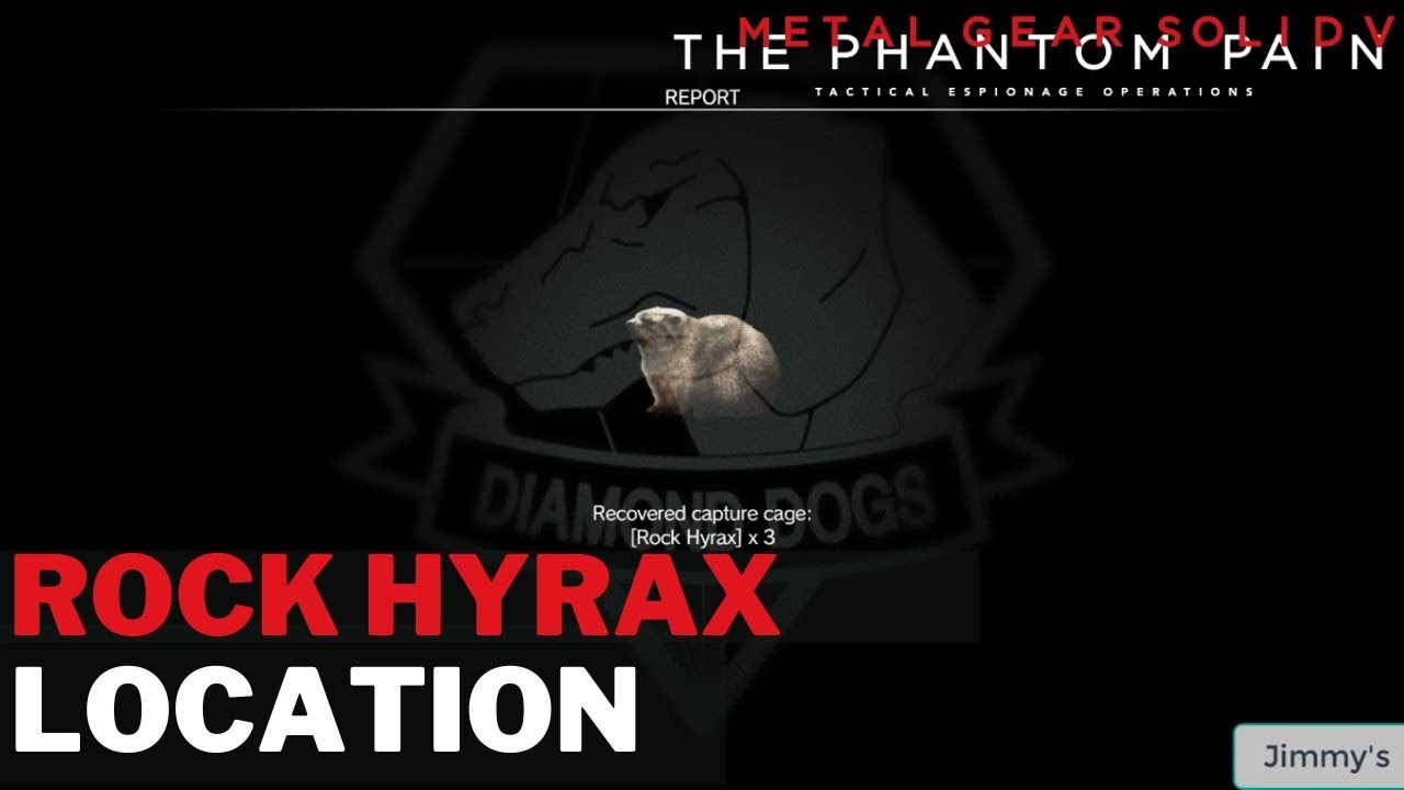 MGSV - Rock Hyrax Location