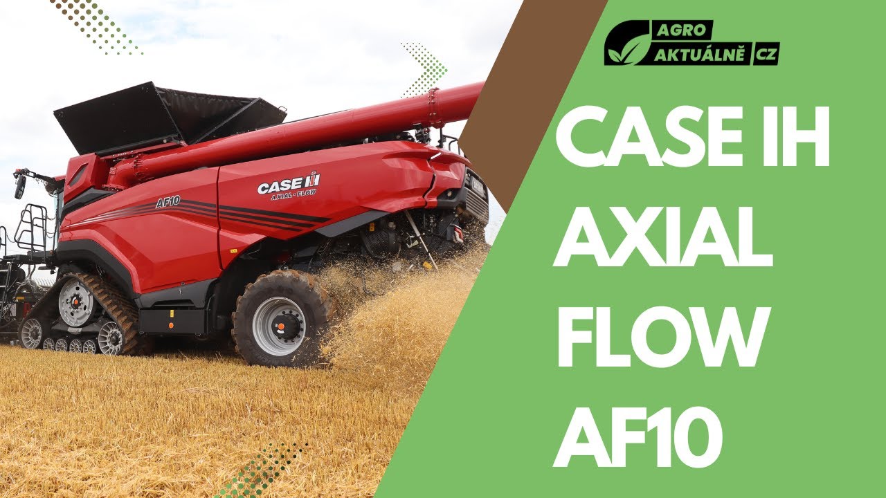 Česká premiéra: CASE IH Axial-Flow AF10 poprvé v akci