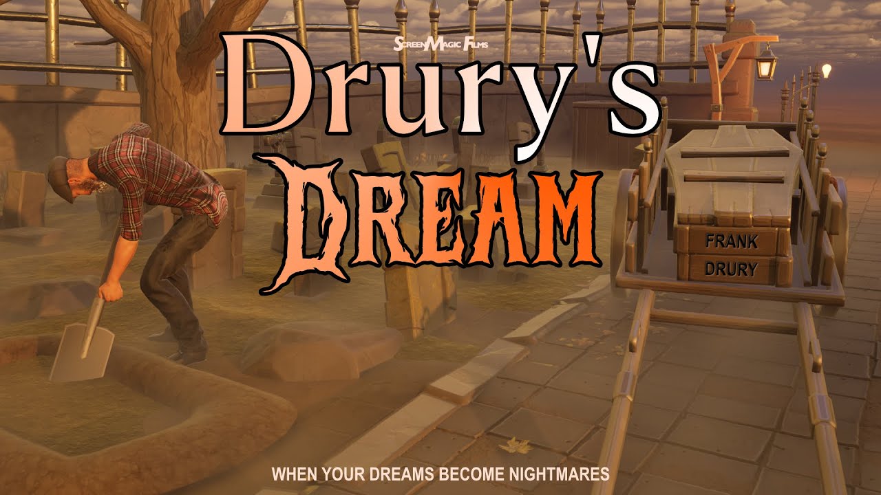 Drury's Dream - Vintage 3D Comic Book Horror Story