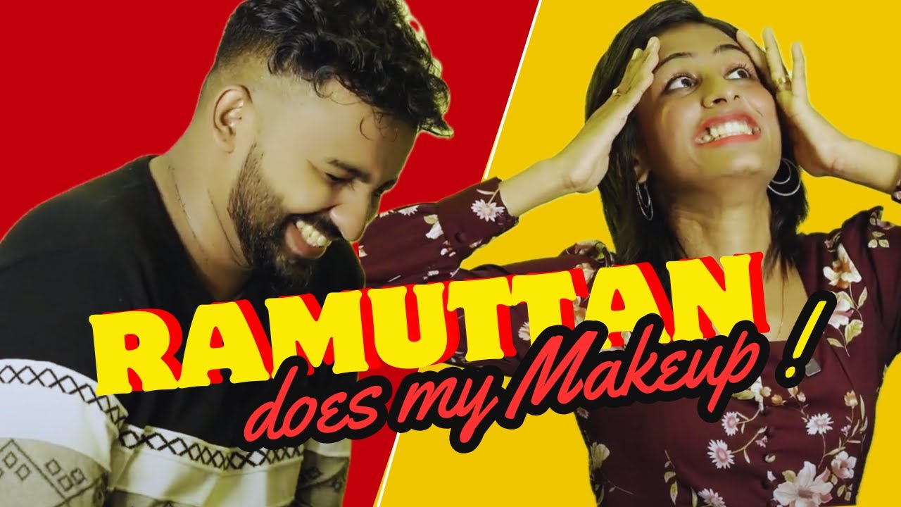 Ramuttan does my makeup! | our first giveaway  🎁🎁🎁 | vrindharjun