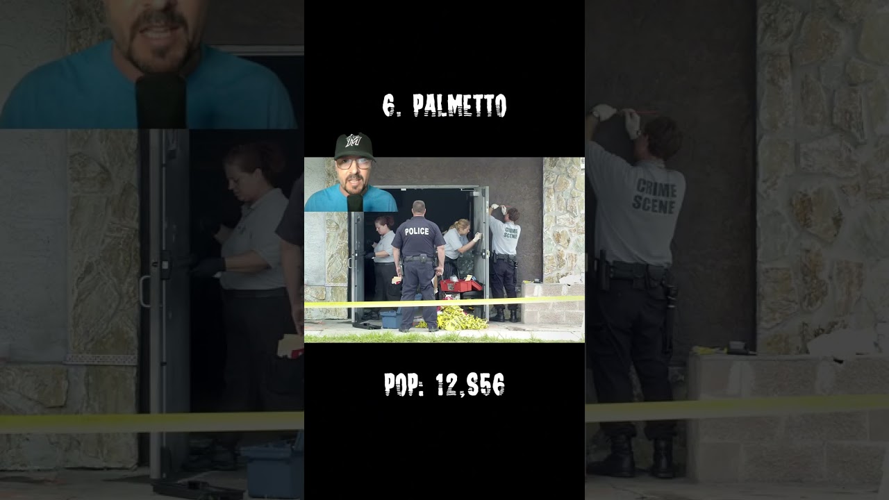Top 10 Most Dangerous Smaller Cities in Florida