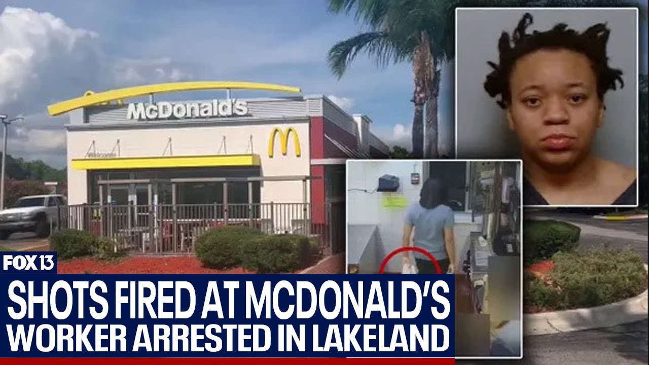 McDonald's employee accused of firing shots at customer's car