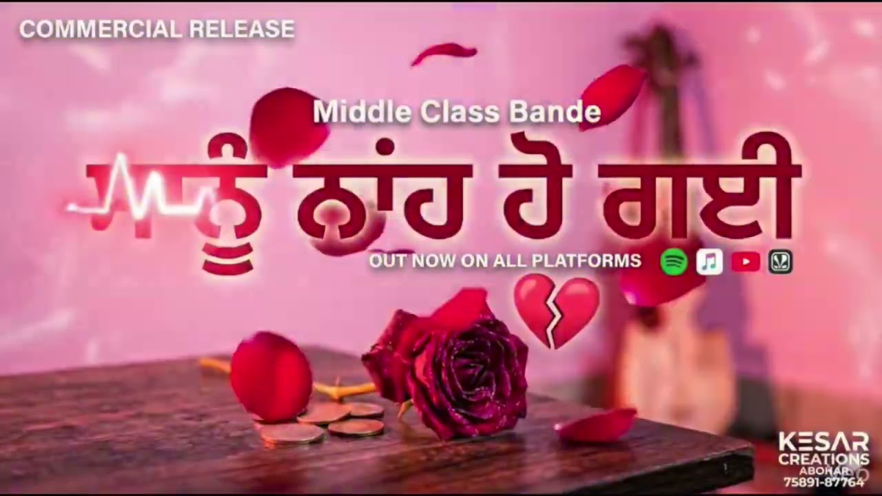 ਸਾਨੂੰ ਨਾਂਹ ਹੋ ਗਈ | Sanun Naah Ho Gayi | New Punjabi Song | Lyrics Sher Chand Kesar | 