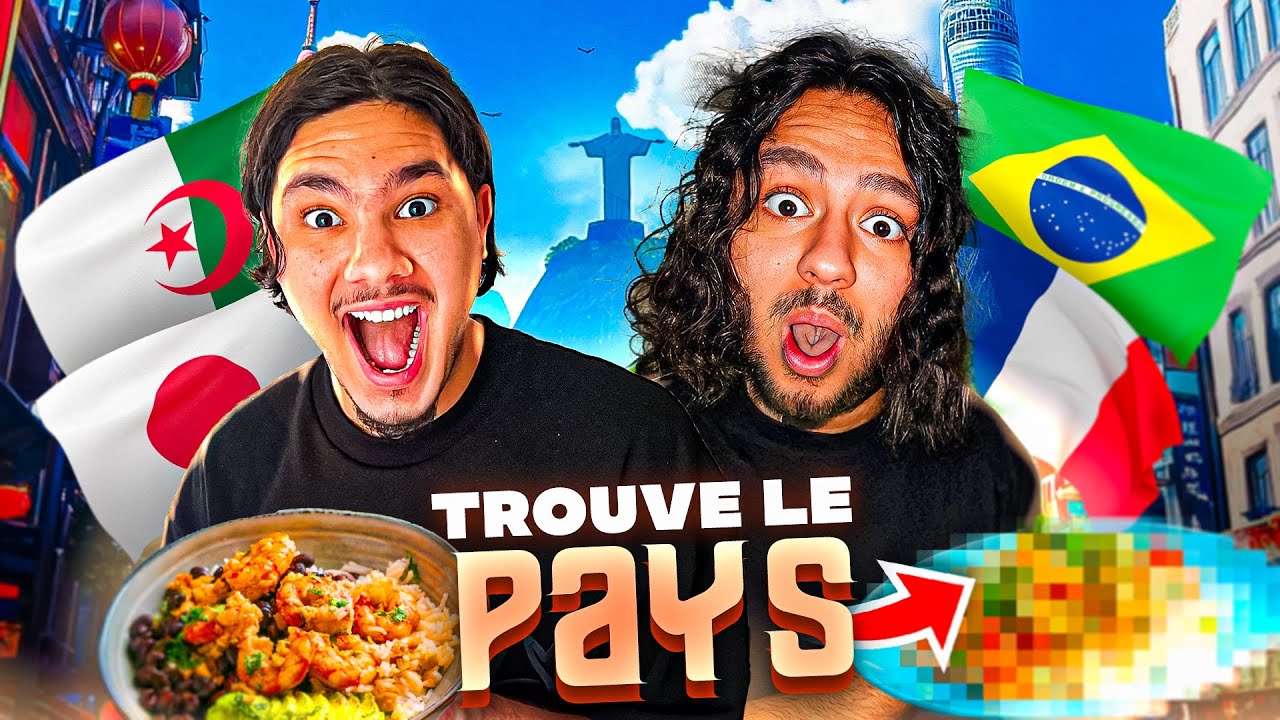 DEVINE LE PAYS DU PLAT ! (C&rsquo;est grave chaud mdrrr)