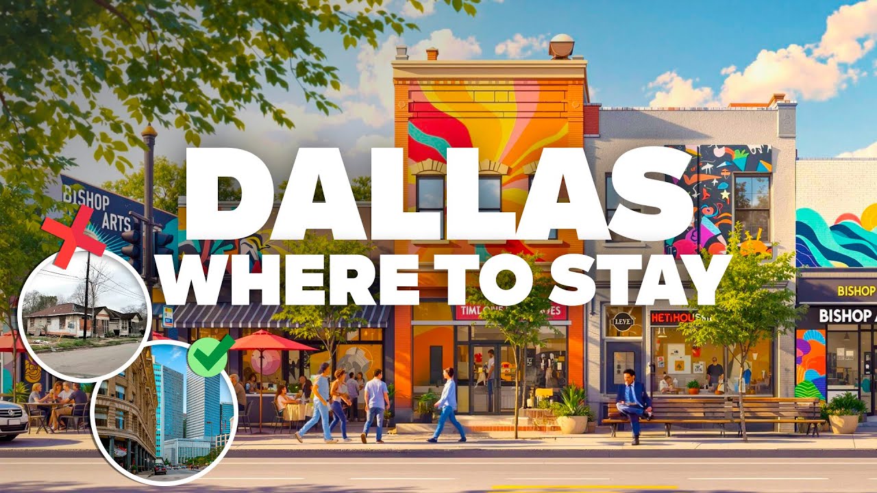 WHERE TO STAY IN DALLAS! Best Areas and Budget Hotels!