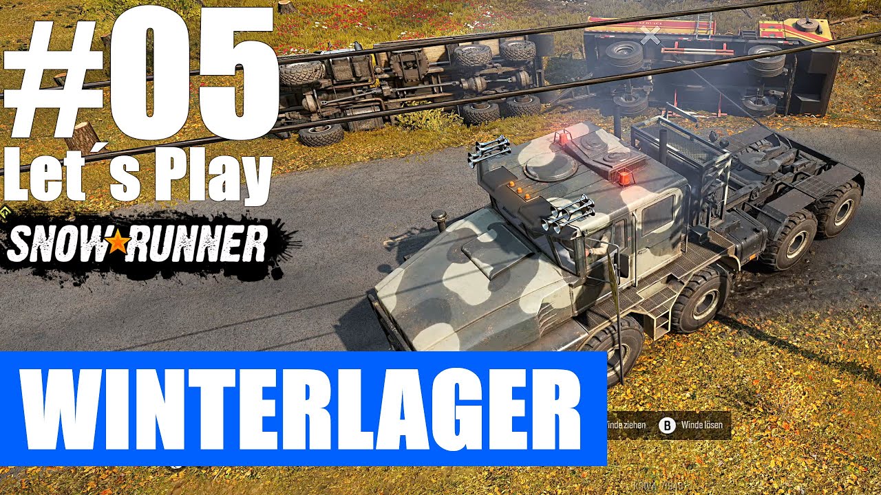 SNOWRUNNER #05 - WINTERLAGER - MICHIGAN ★ PC 21:9 ULTRA ★ Gameplay Let´s Play Deutsch