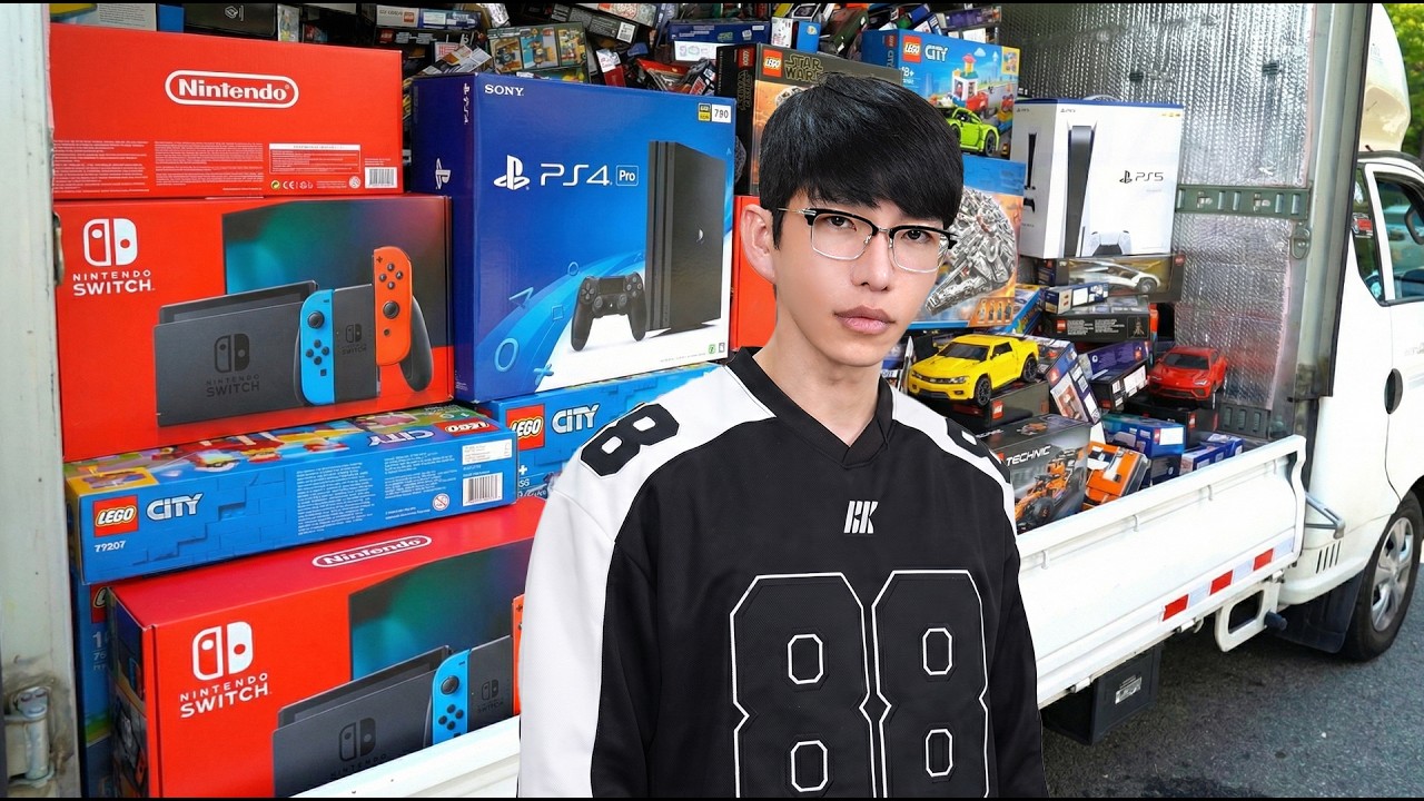 어린이날 3천만원 장난감샀는데... 어린이가없다...