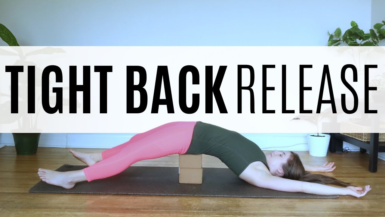 Beginner Yoga Routine: Back Flexibility/ Increase flexibility & stretch back w/ yoga blocks (20-min)