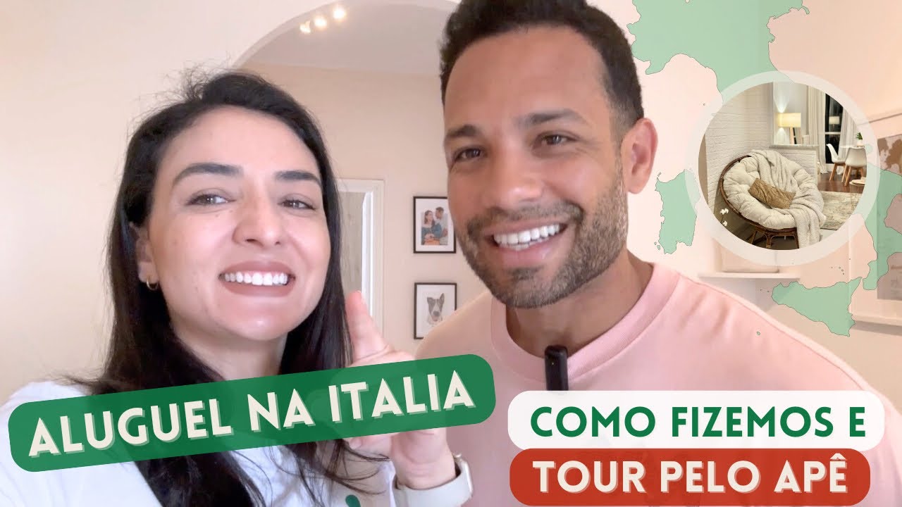 Aluguel na Itália e Tour pelo apartamento - Torino