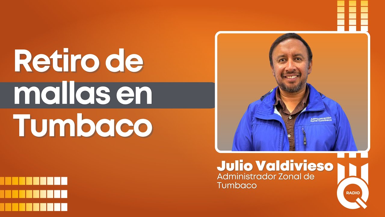 🔴#Entrevista | Julio Valdivieso, administrador Zonal de Tumbaco.