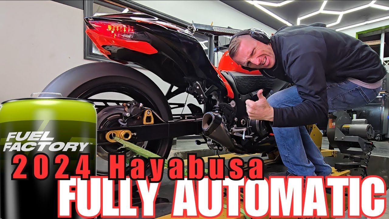 2024 Suzuki Hayabusa FULL AUTOMATIC Dyno Tune
