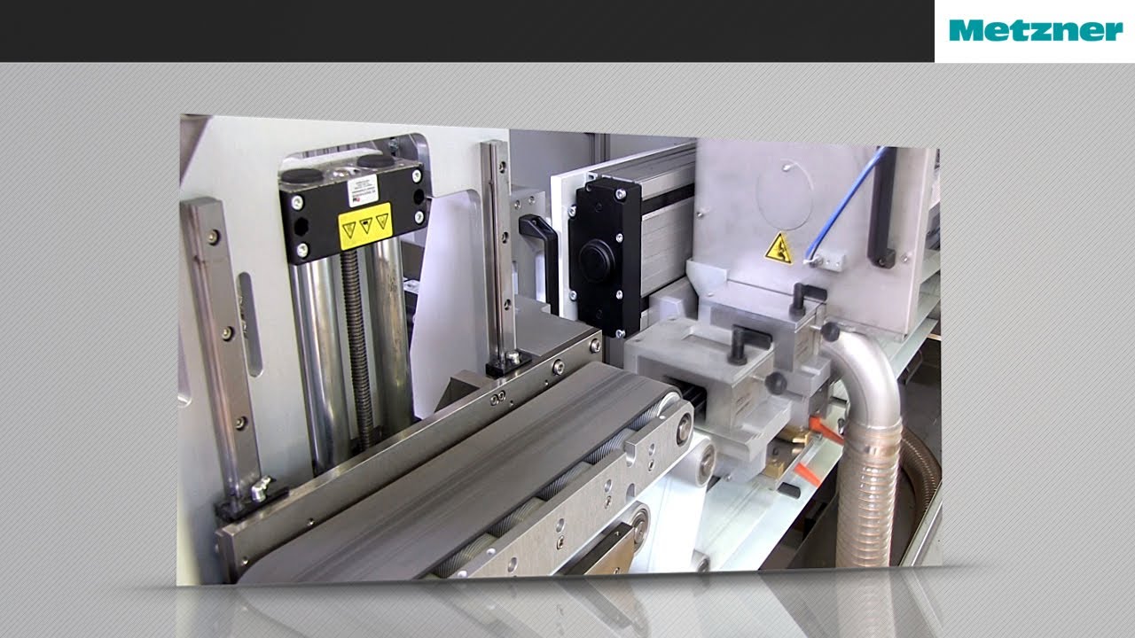 Travelling-head Cutting Machine for In-line Cutting of Rubber Profiles - CCM 6 | Metzner