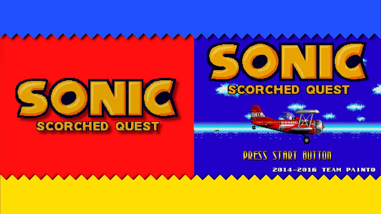 Burned Hill Zone - Sonic: Scorched Quest