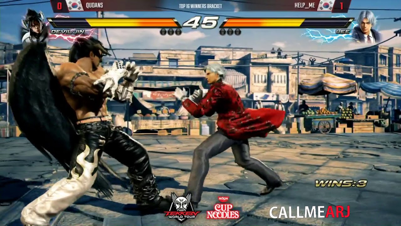 LEGENDS NEVER DIE | Devil Jin (Qudans) vs Lee/Violet (Help Me) Tekken 7 World Tour