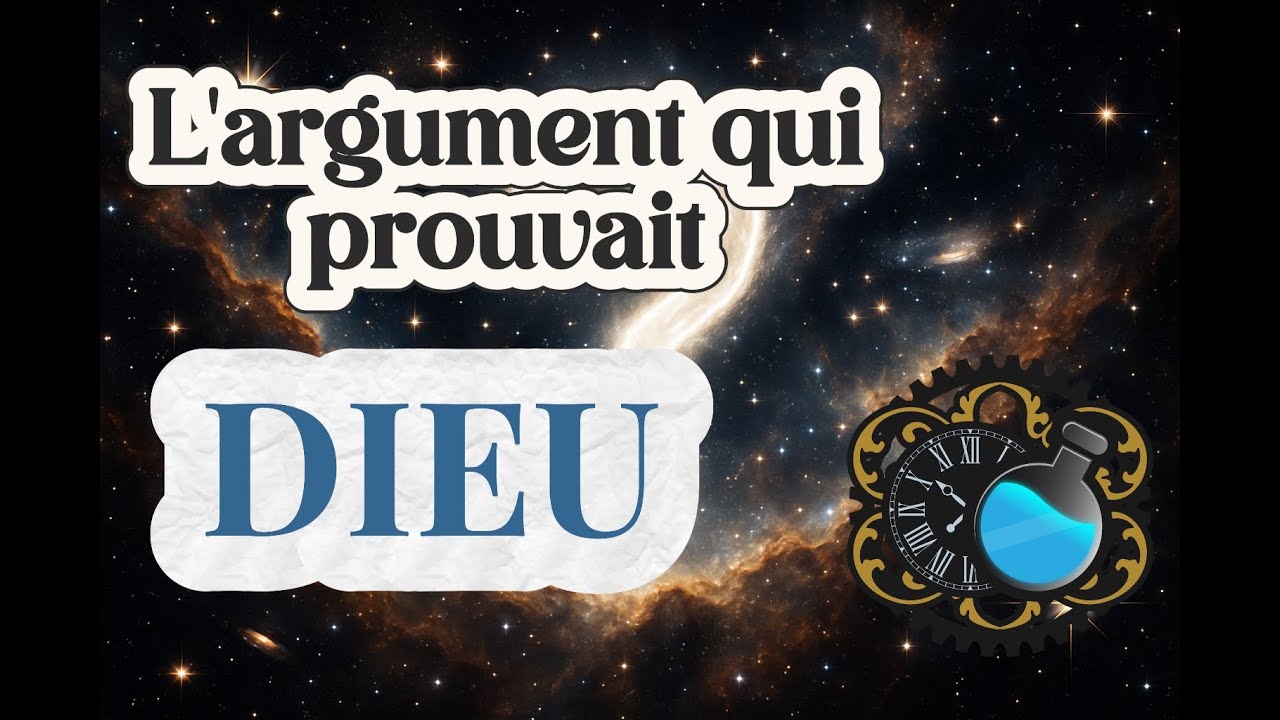 L'argument qui PROUVAIT DIEU