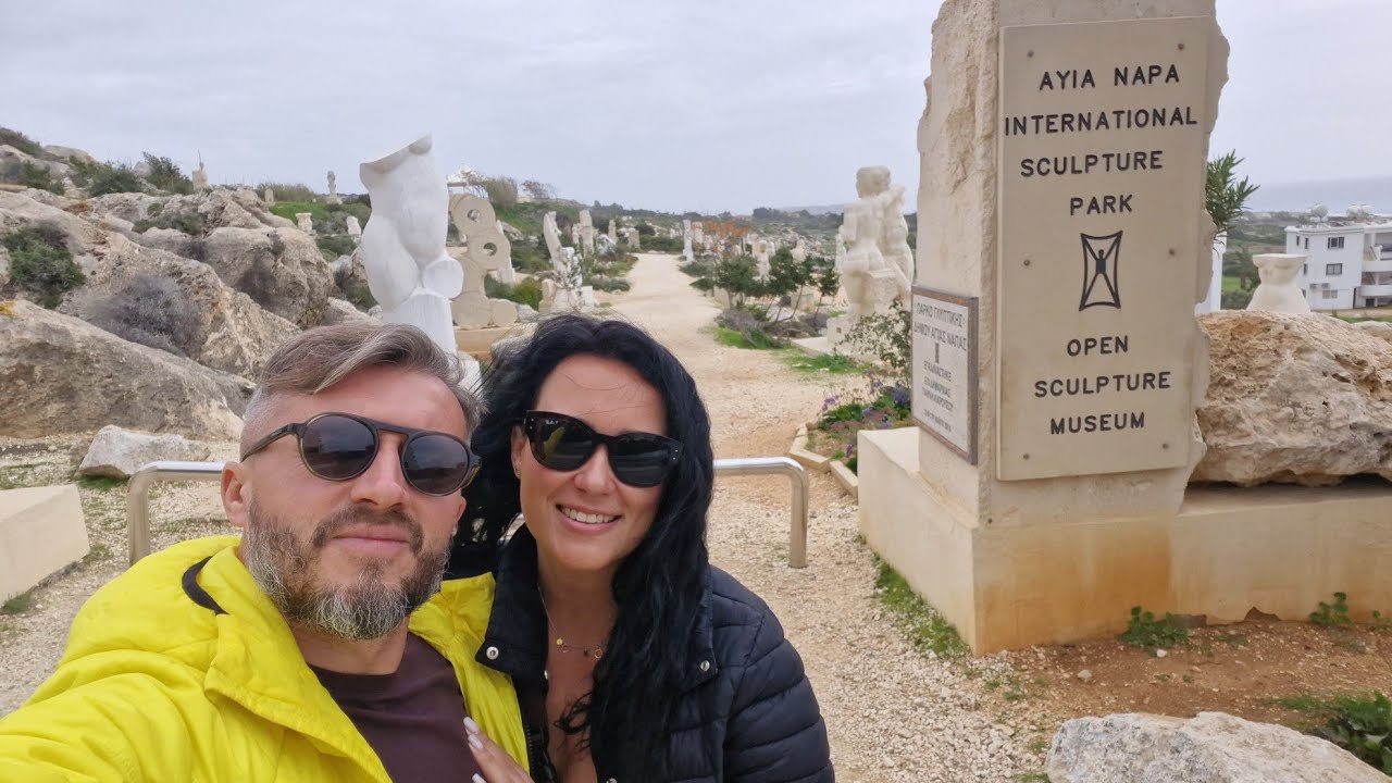 Byliśmy od razu dwa razy... Międzynarodowy Park Rzeźb Cavo Greco Ayia Napa Cypr 