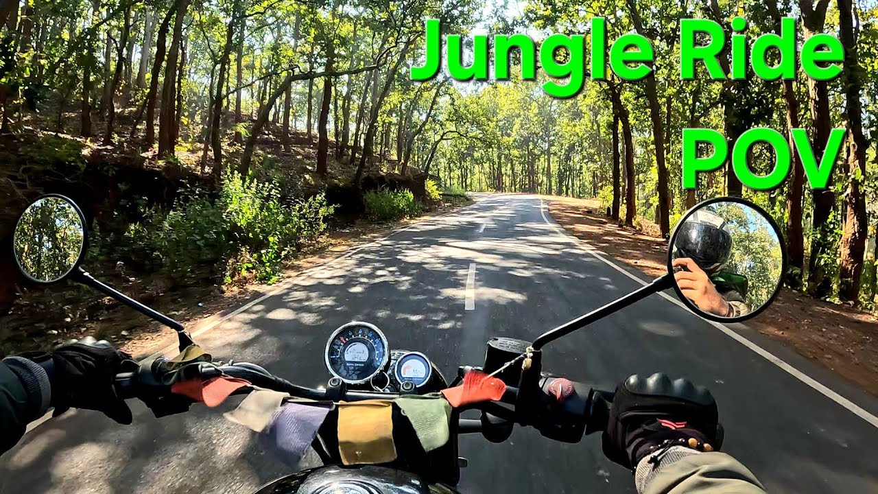 Royal Enfield Meteor 350 POV bike trip | NAGPUR ➡️ AMARKANTAK 