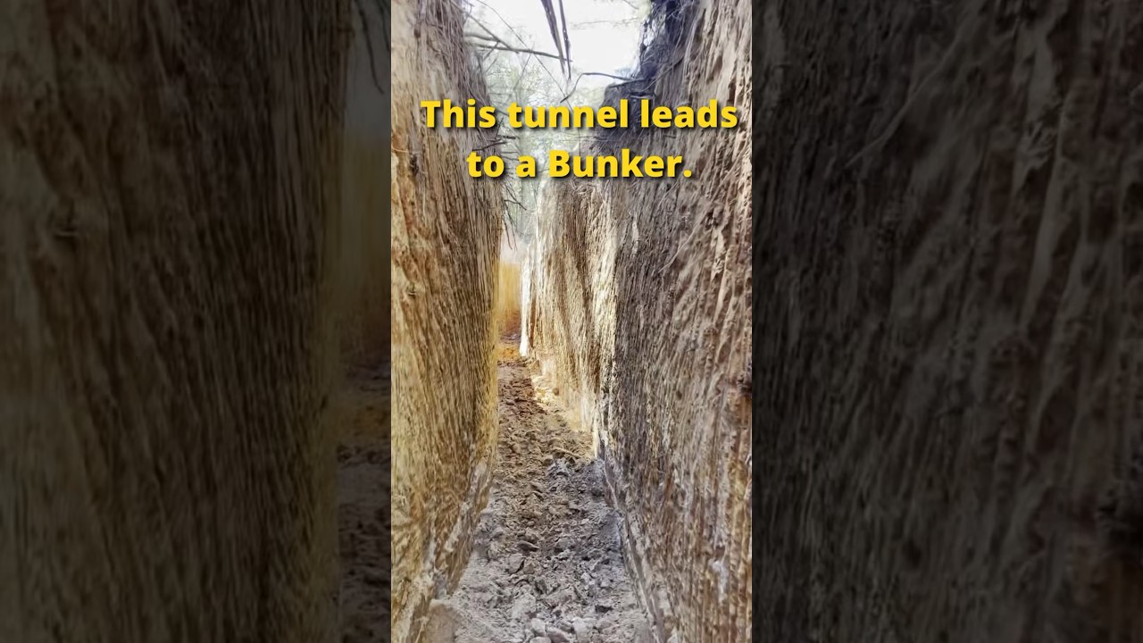Insane 300ft tunnel will lead to our Atlas Bunker from a trap door. #bombshelter #bunker #survival