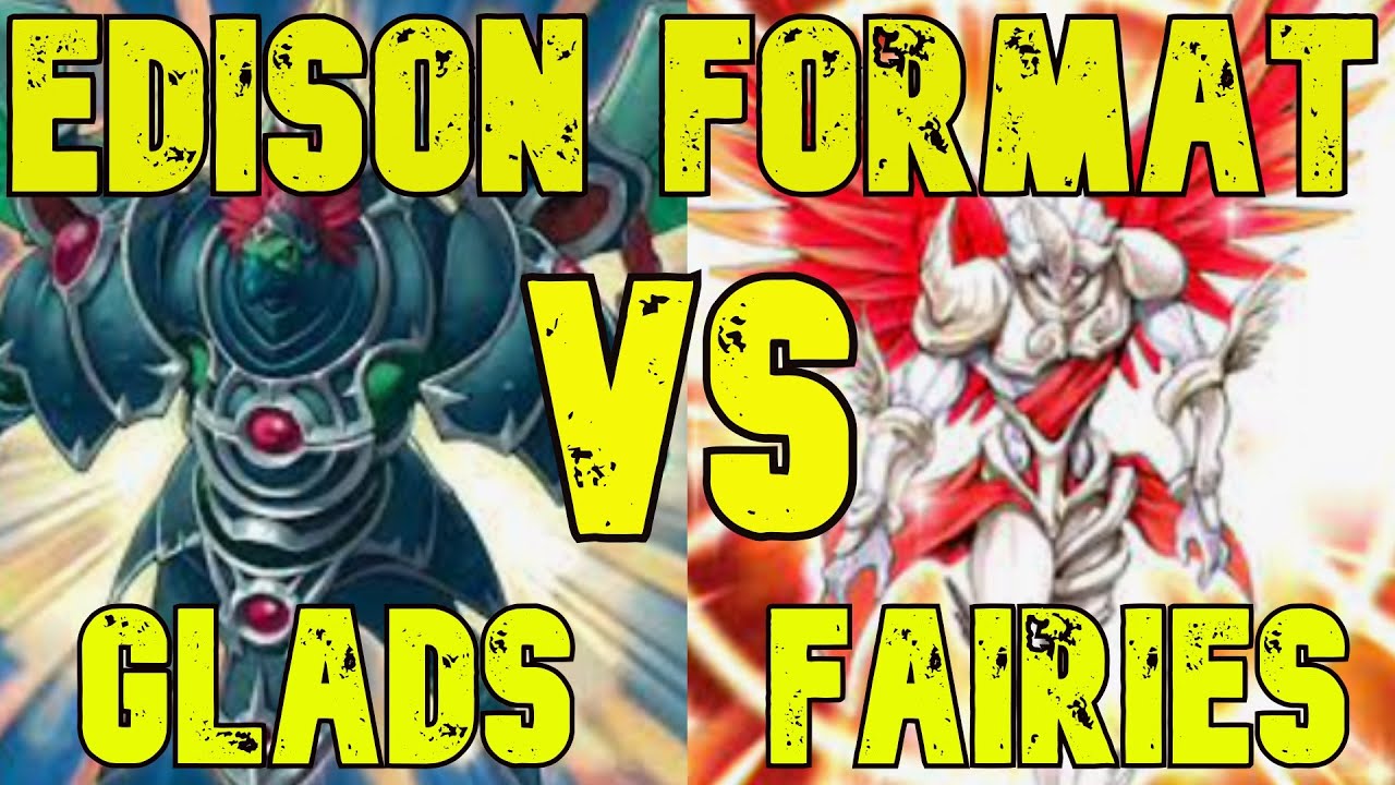 Edison Format Yugioh! Gladiator Beasts VS. Fairies! Full Live Match with commentary!