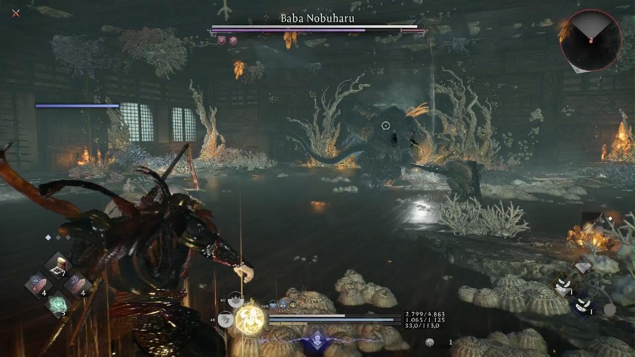 Nioh 3 Baba Nubuharu Caminho do Xogum modo expedição solo