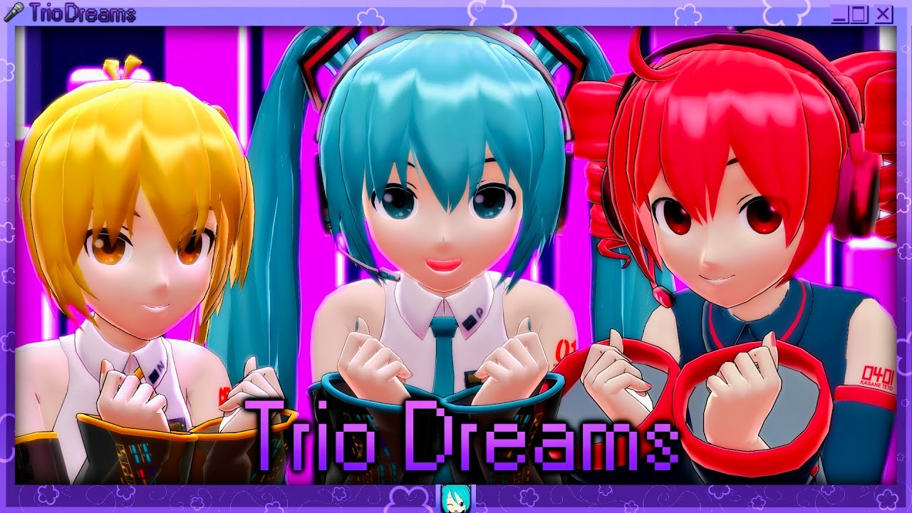 【MMD プリキュア】Trio Dreams + Motion DL