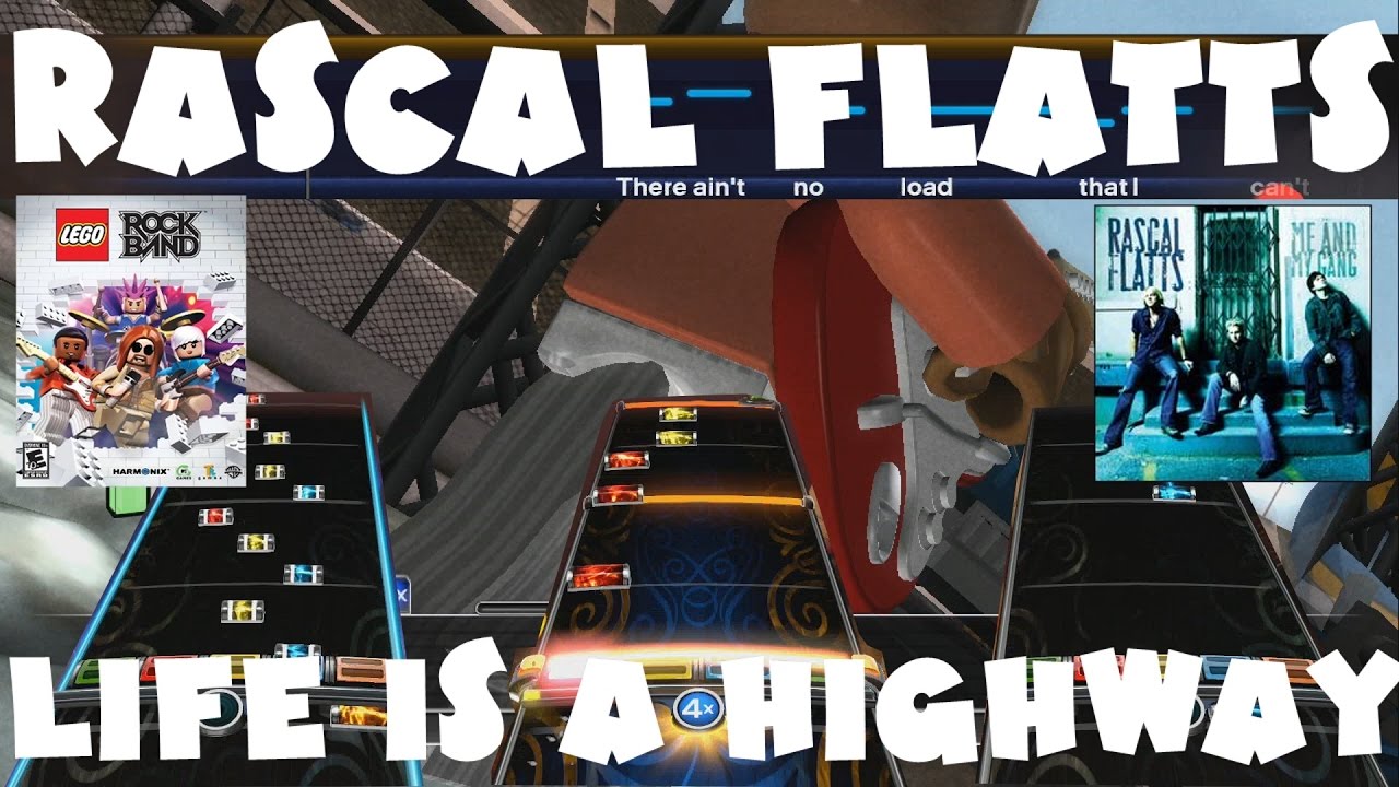 Rascal Flatts - Life Is a Highway - LEGO Rock Band Expert Full Band