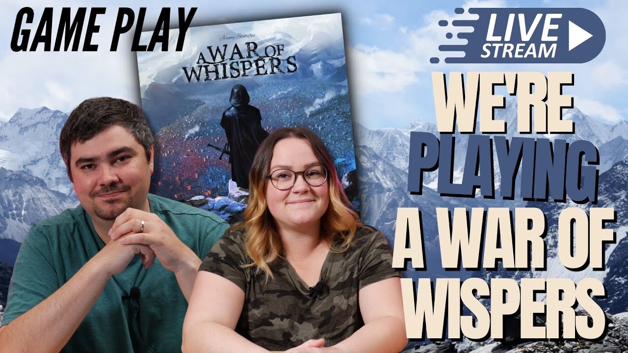 A War of Whispers | Live Board Game Playthrough
