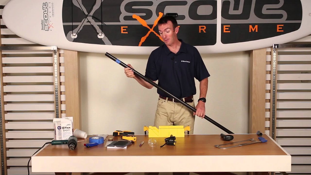 Sizing a SUP paddle