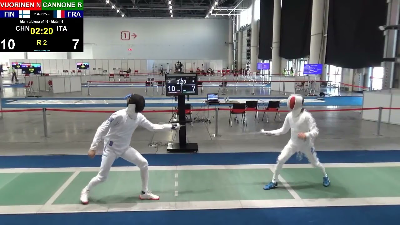 Kazan 2021 SME - L16 - Vuorinen FIN v Cannone FRA