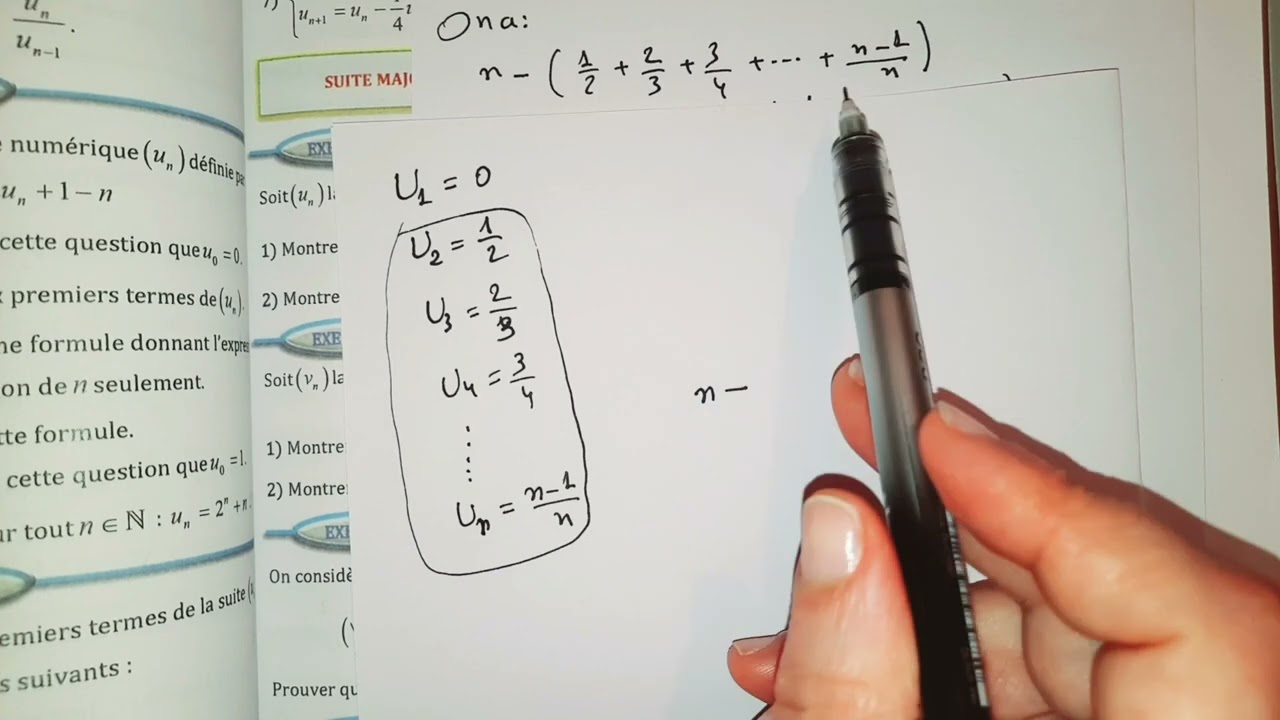 les suites numériques, exercice 14 (1Bac SM)