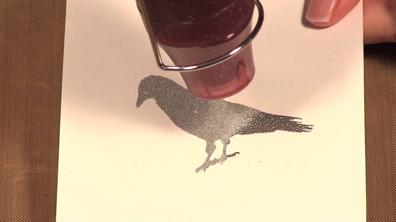 How to Emboss a Stamped Image