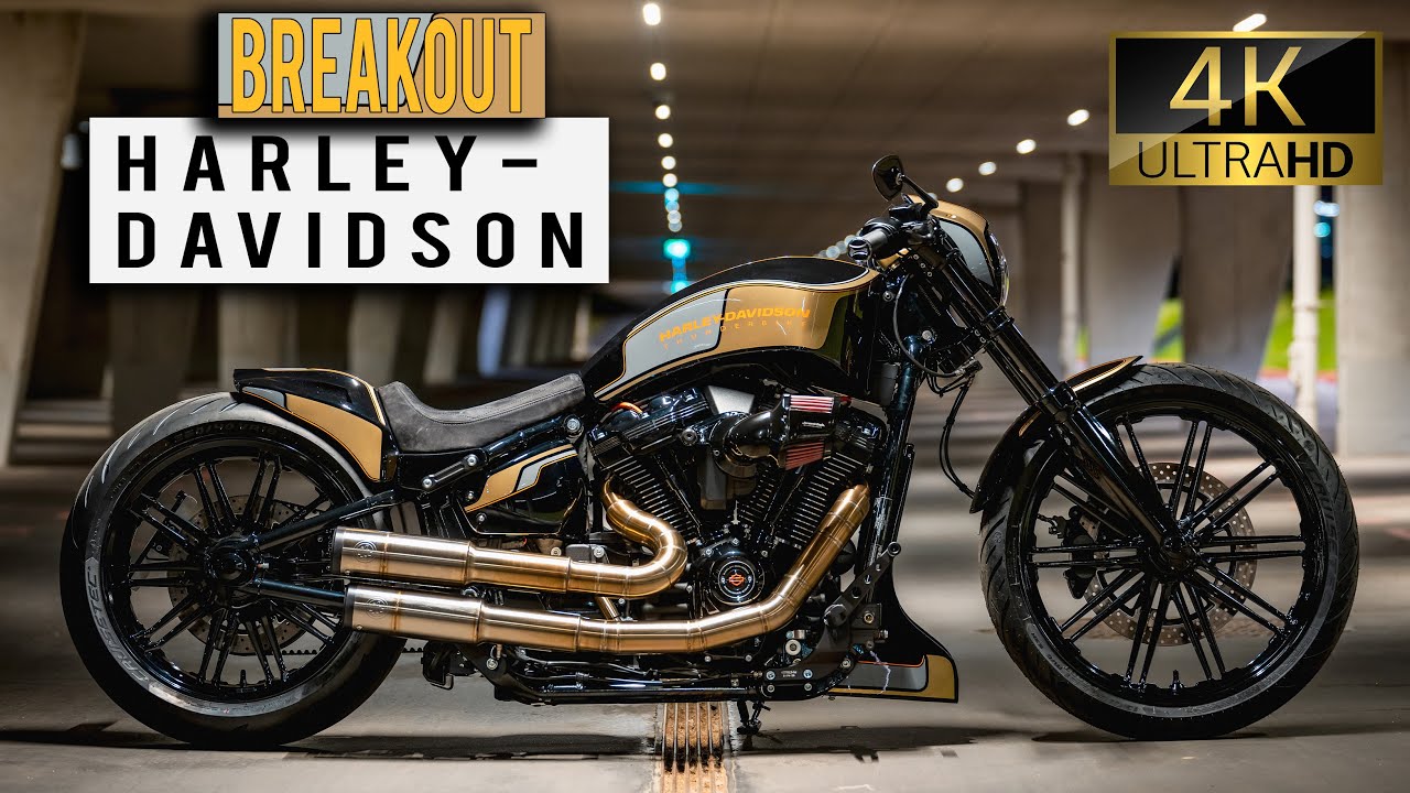 Thunderbike Razor 3.0 - customized Harley-Davidson Breakout  4K