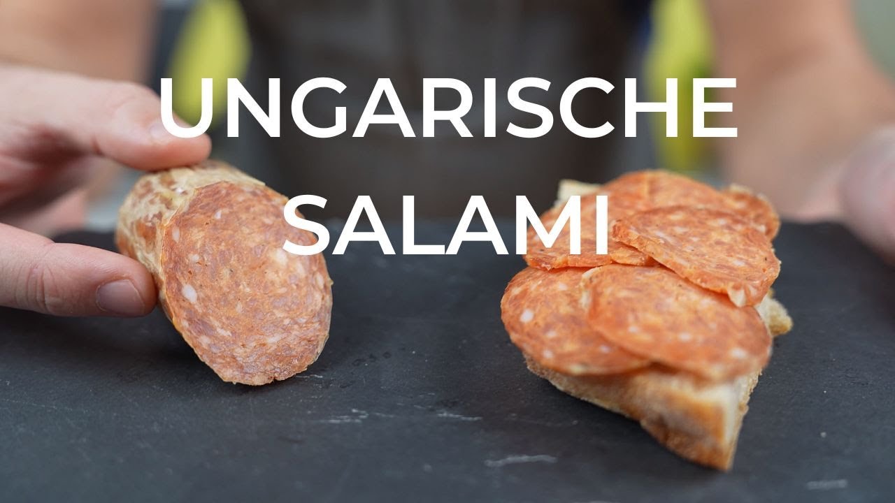 Ungarische Salami selber machen - Leckere Paprikasalami