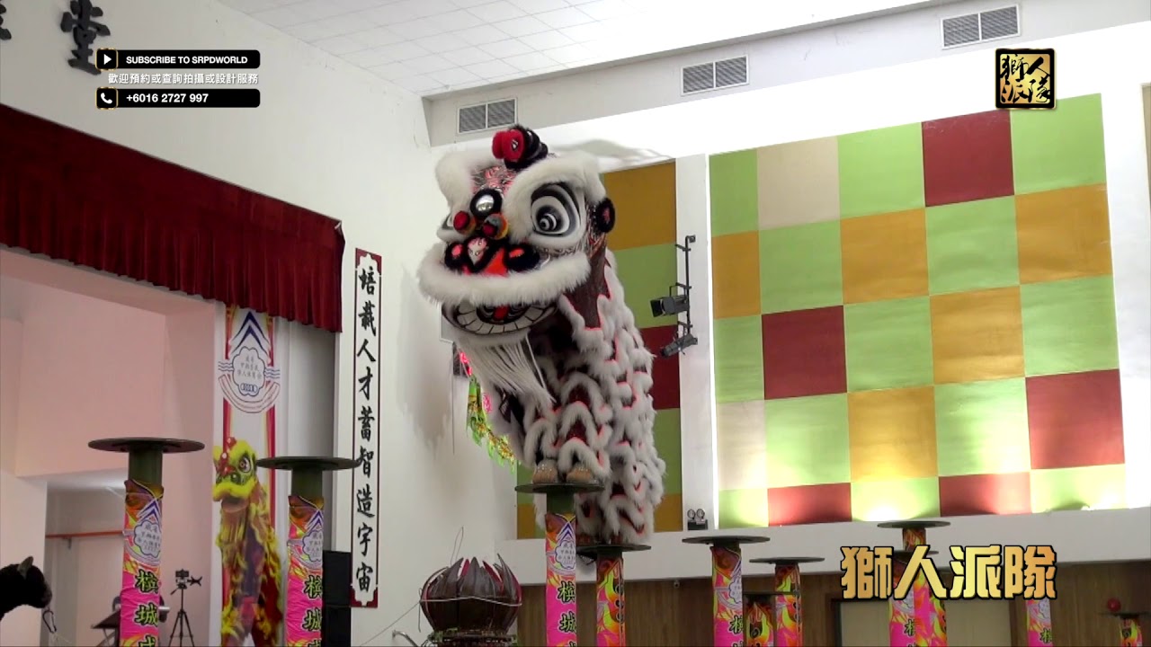 第10屆 檳城國際高樁舞獅邀請賽 // 中國廣西籐縣中專比麟堂