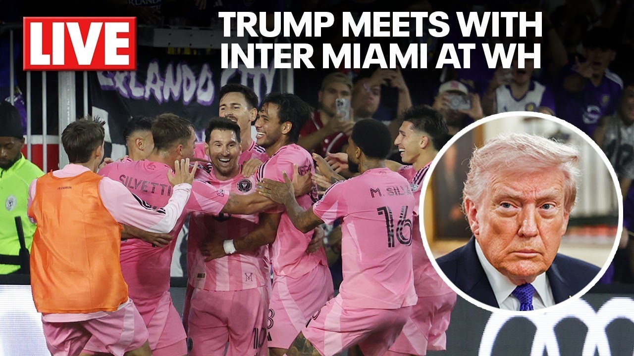 Inter Miami visits Trump at White House