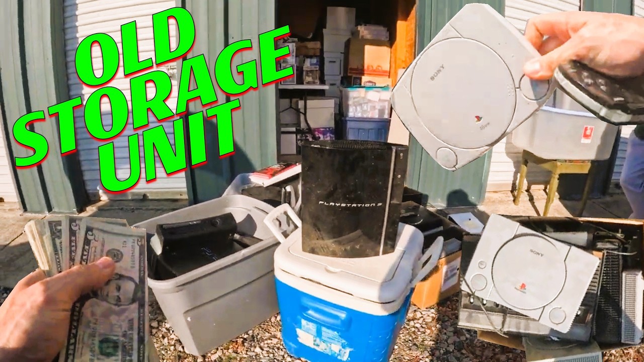 I Purchased an Abandoned Storage Unit from a Video Game Store.