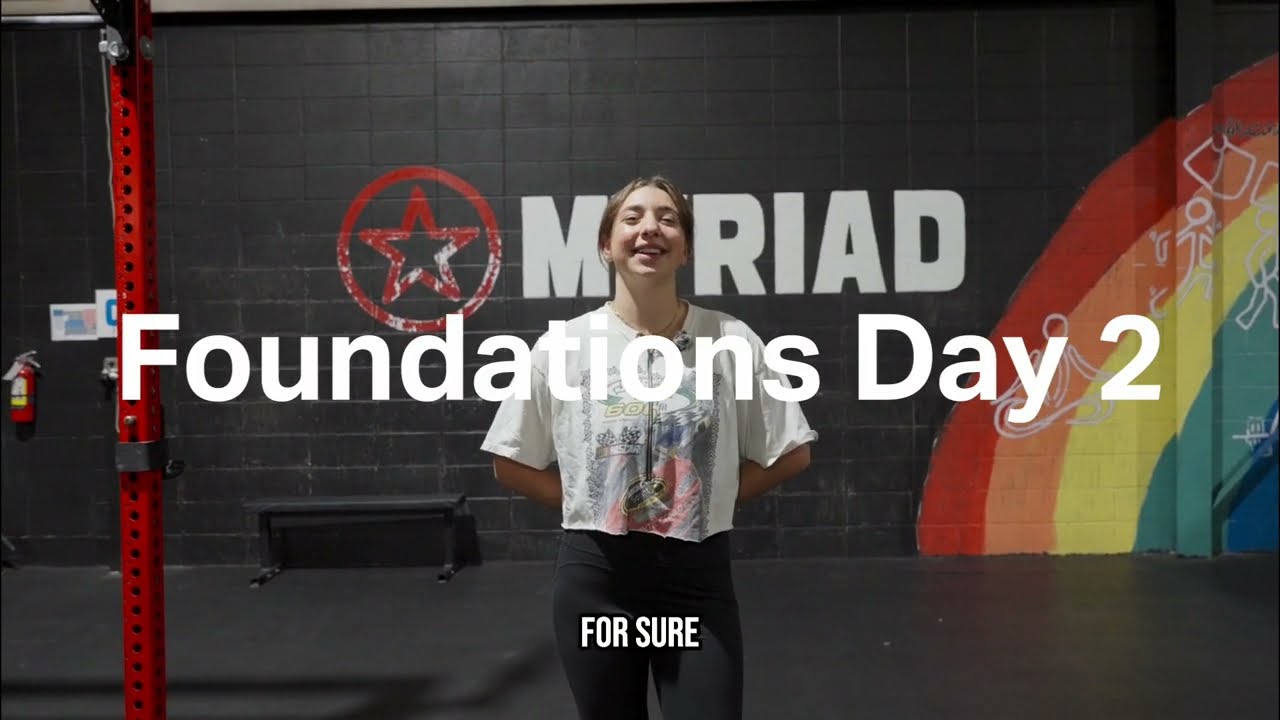 Gia's Journey - Episode 2 - Day Two Foundations @myriadfit  ​
