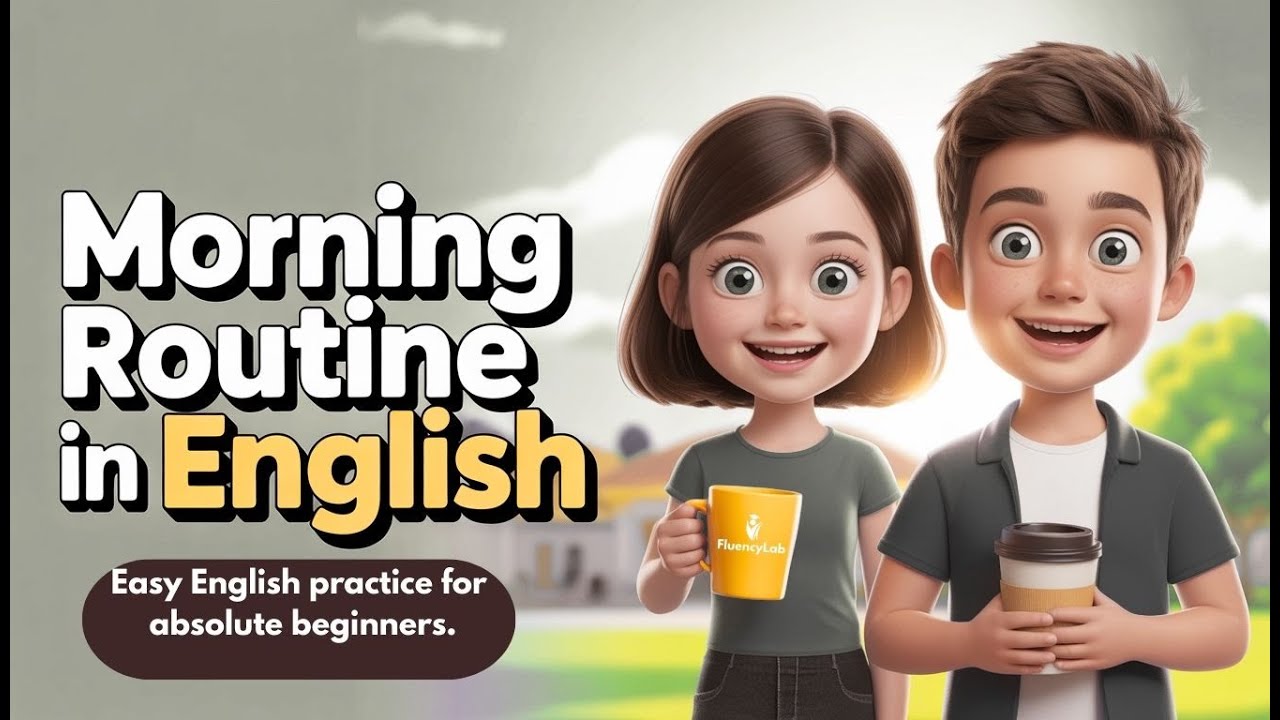 Talk About Your Morning Routine in English ☀️ | Easy Conversation Practice | FluencyLab