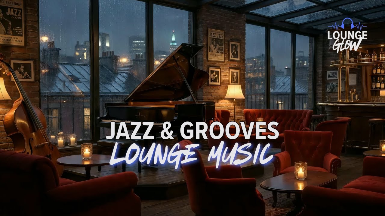 Chill Jazz Groove Lounge | Stylish Cafe & Bar Vibes