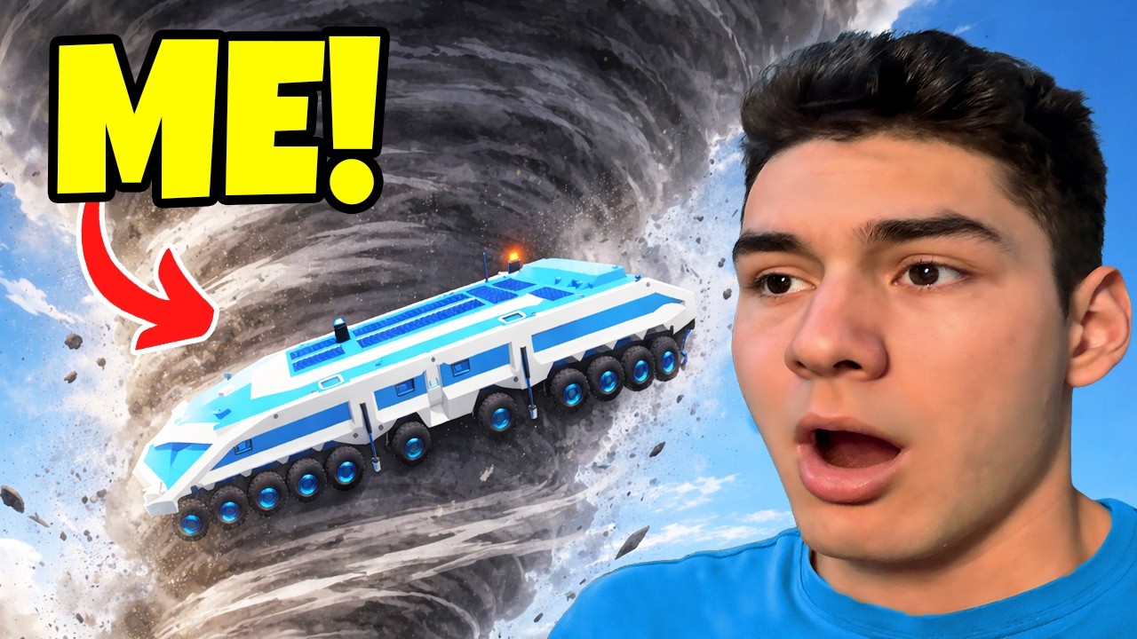 Testing My HOMEMADE Tsunami Base vs a TORNADO! | Stormworks