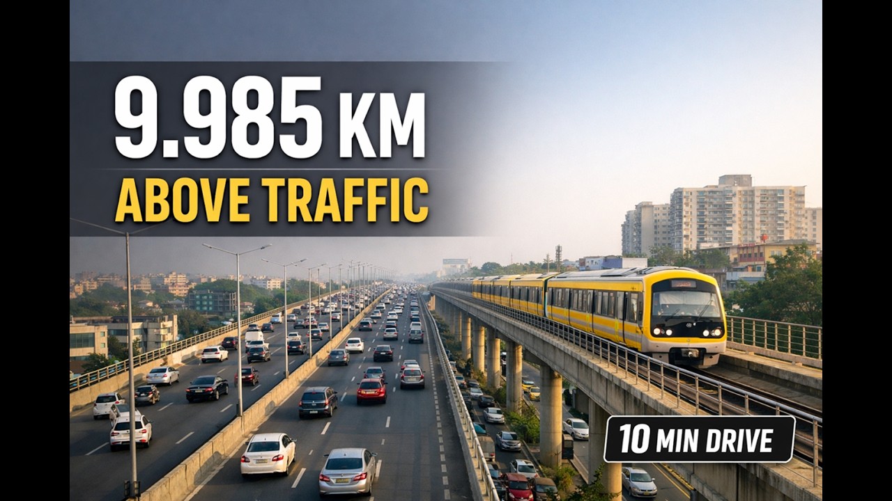 Electronic City Elevated Expressway Drive | 9.985 km Corridor | Bengaluru
