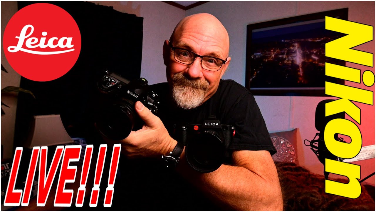 Nikon vs. Leica Mirrorless Camera Opinions - Georgia Photographer Live Stream